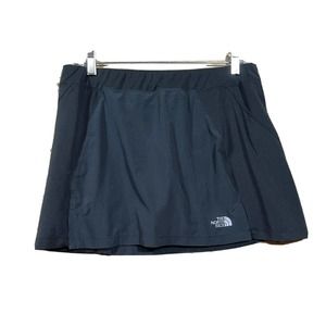 The North Face Womens Medium Black Flight Series Skirt Back Zip Pocket